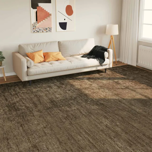 vidaXL Vloerkleedloper MARSA Bosgroen 300 x 400 cm Polyester en PVC, foto 2