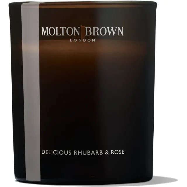 Molton Brown Delicious Rhubarb & Rose 190 gr Geurkaars Naturel