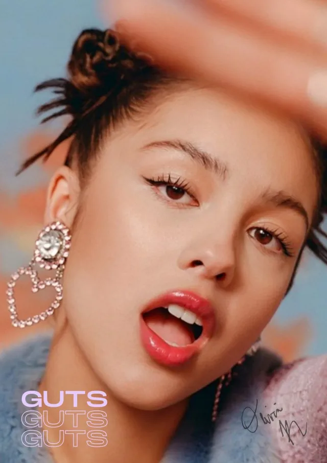Holland Rose Olivia Rodrigo Poster - Kunst - Merch - Guts tour - Cadeau - Graphic - Sinterklaas - Topcadeau - Geschikt om in te lijsten - 60x42cm