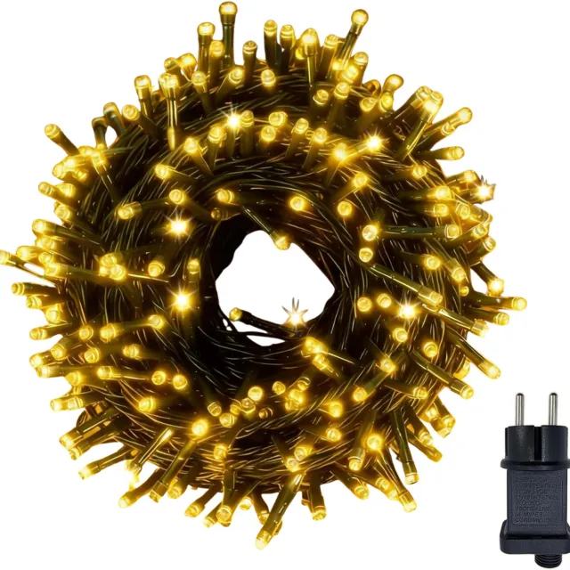 VELZINO® Clusterverlichting - Kerstverlichting - Lichtsnoer Kerst - 20m - Waterdicht - Voor Binnen en Buiten