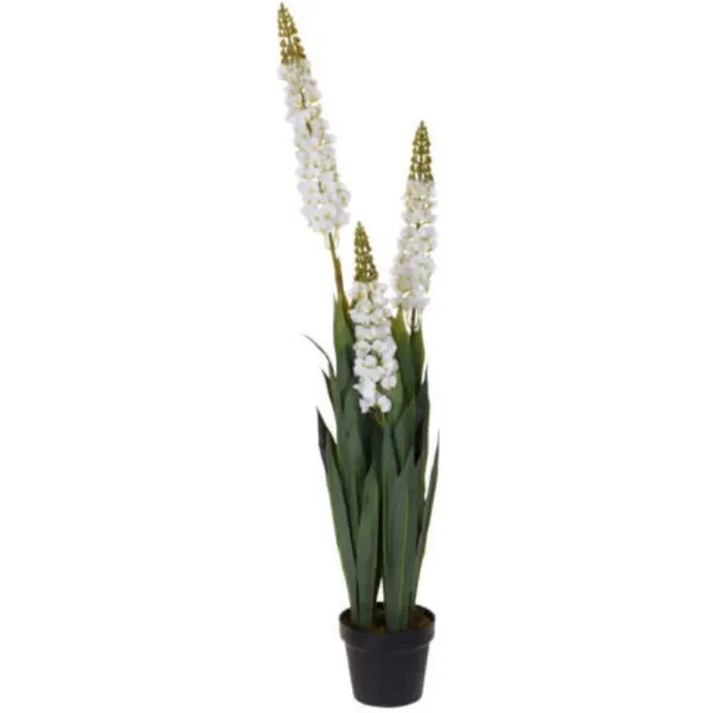 Home & Styling Collection Home Styling Collection - Kunstmatige lupine in pot, 120 cm - wit