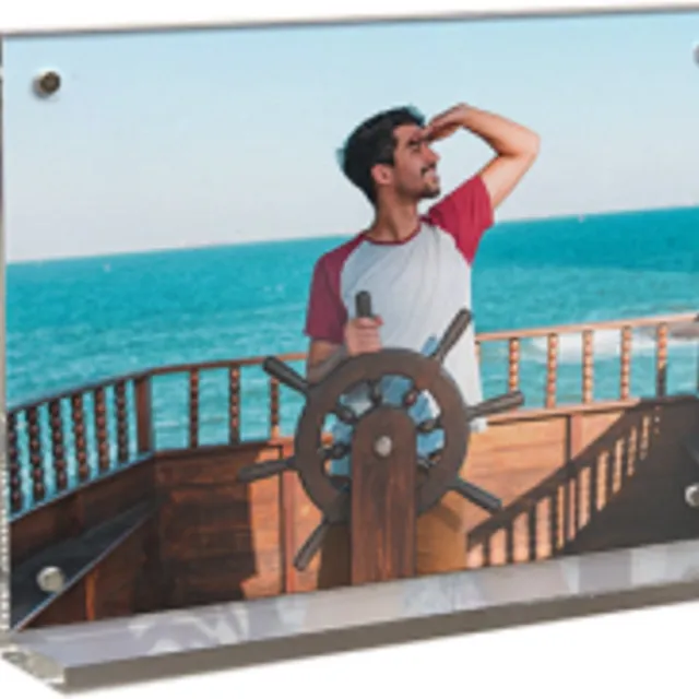 Peleman Photomore - Acryl Panel voor foto/menu/info 15 x 20 cm transparant