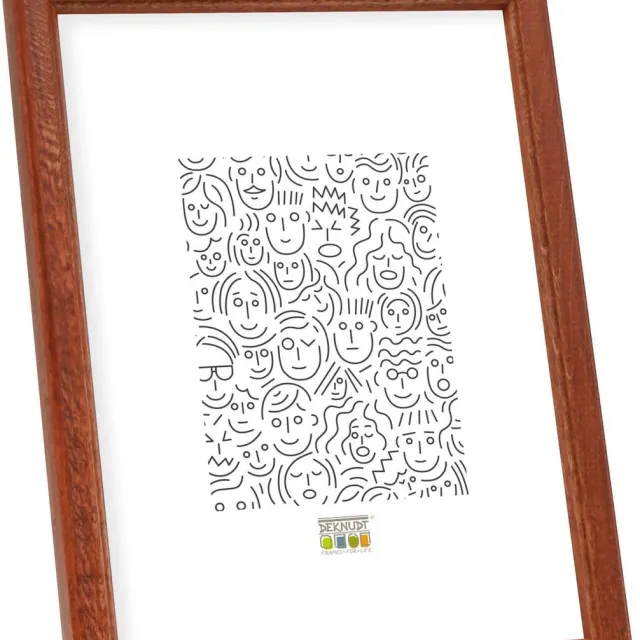 Deknudt Frames fotolijst S236H3 - bruin - hout - A4 - 21x29,7 cm donkerbruin