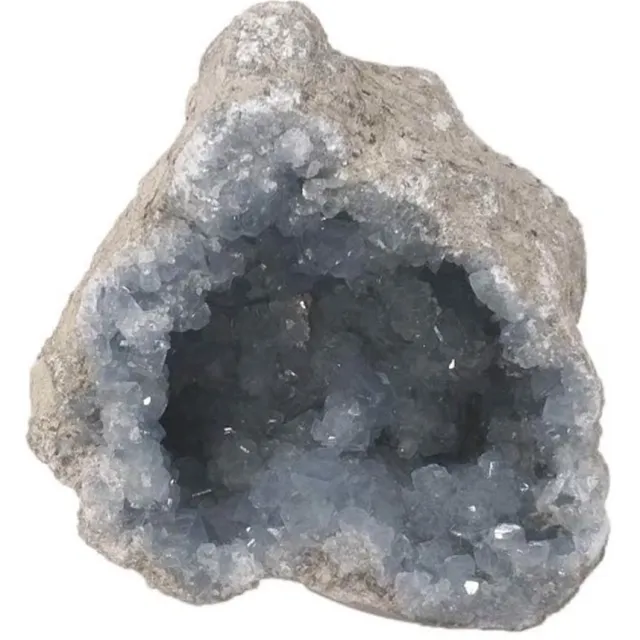 twintes Exclusief stuk Celestien uit Madagaskar 4089 gram Zilverkleurig