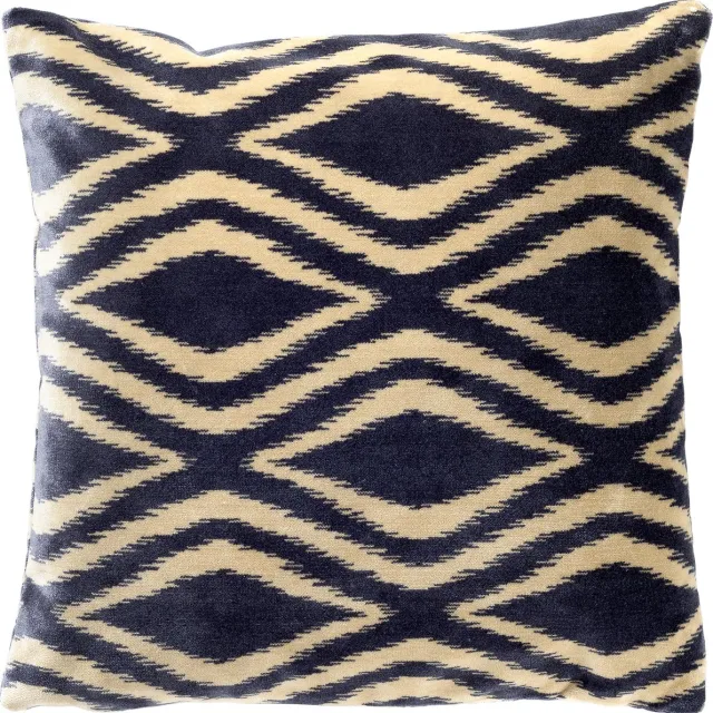 Hoii AMORA | sierkussen 45x45 cm | Insignia Blue | blauw | Hoii | met duurzame kussenvulling Marineblauw