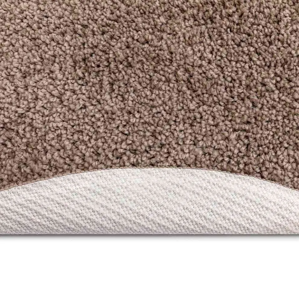 vidaXL Antislip Shaggy Tapijt Bruin 160 x 160 cm PP, foto 4