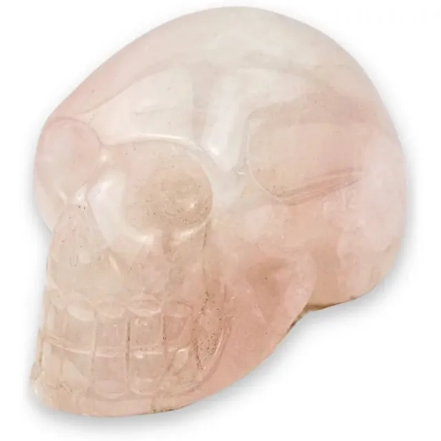 Ruben Robijn Schedel 65 mm Roze kwarts