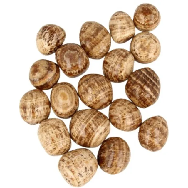 Ruben Robijn Aragoniet bruin A 250 gr. trommelstenen (mt3)