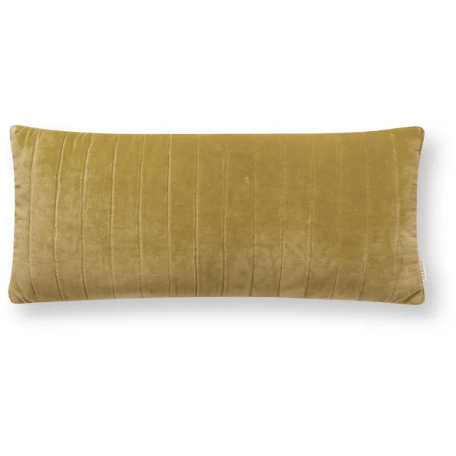 vtwonen Sierkussen Quilted - Kussen voor de Woonkamer - Groen - 30x70cm