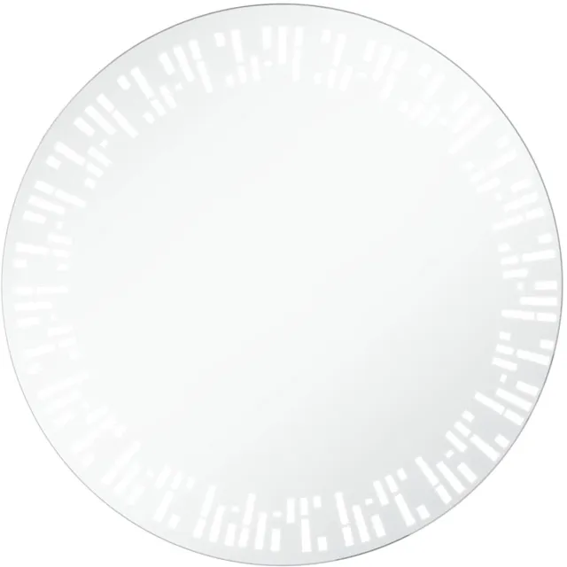 vidaXL Badkamerspiegel - LED - 60 - cm Zilver