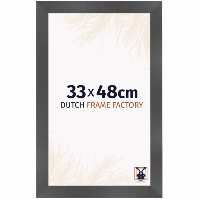 Dutch Frame Factory Fotolijst 33x48 cm - MDF - Zwart Mat - Praag