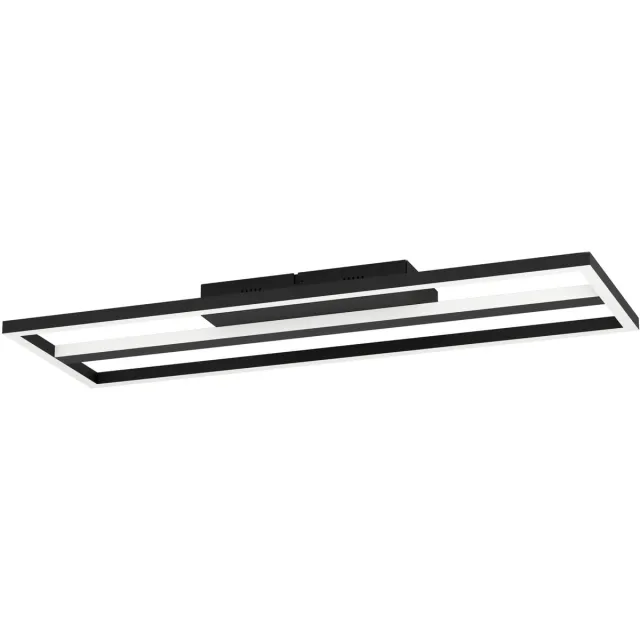 EGLO connect.z Calagrano-Z Smart Plafondlamp - 64 cm - Zwart/Wit - Instelbaar RGB & wit licht - Dimbaar - Zigbee