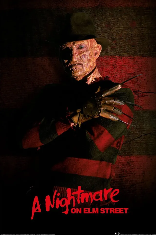 Hybris A Nightmare on Elm Street Freddy Krueger Poster 61x91.5cm Multi color