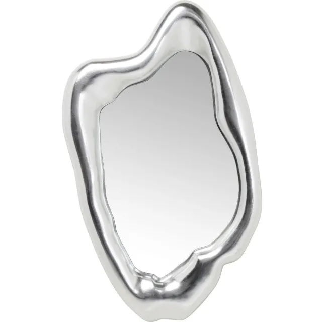Kare Spiegel Hologram Silver 117x68cm Zilver