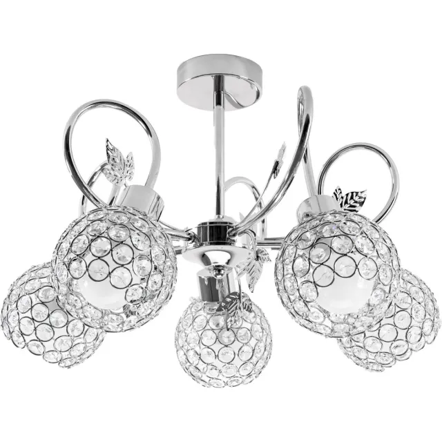 TooLight App636-5C Kroonluchter Grijs 50X50X35Cm