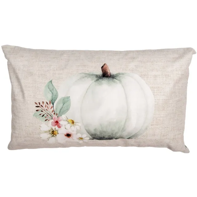 Clayre & Eef Sierkussen Overig Beige Synthetisch Pompoen Herfst decoratie