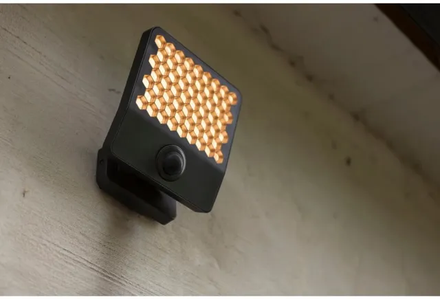 LUTEC Atlantis - LED security wandlamp voor buiten - Anti-verblinding - PIR bewegingssensor - Premium aluminium - 3200Lm krachtig licht - 4000K helder wit licht - IP54 extra weerbestendig - Donkergrijs