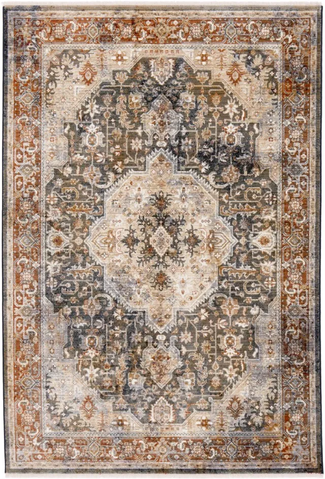 Pergamon Vintage Oosters Vloerkleed Navira Mulit
