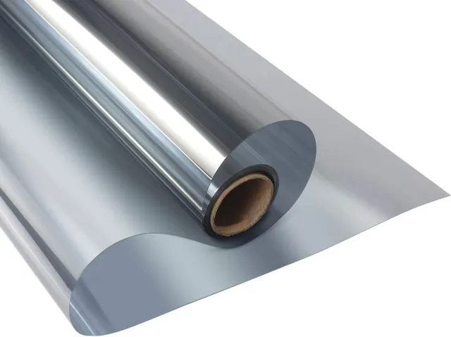 Solacis Privacy Folie Raam - Raamfolie - Folie Raam - Zichtwerend - Anti Inkijk Raamfolie - Must have voor uw privacy! Zilver