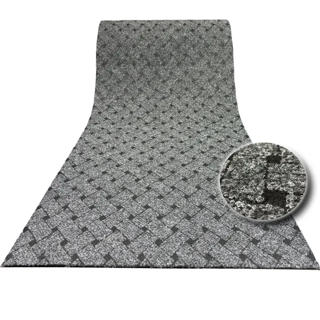 JYG Union - Naaldvilt Keukenloper - Antraciet - 50 cm - 50 x 700cm
