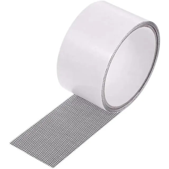 Dayshake Accessoires voor raamhorren - Insectenwerende reparatietape voor raamhorren - 5 cm * 2 m - Vliegengordijntape - Zwart