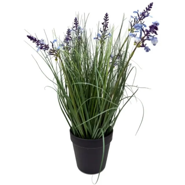 Oosterik Home Lavendel paars siergras in pot H 50 cm kunstplant Oosterik Home onbekend