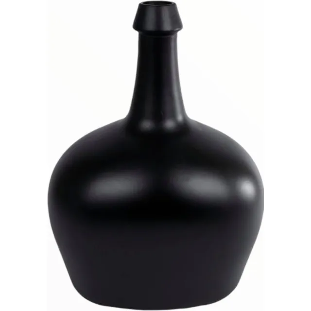 Gifts Amsterdam Vaas - Graffa Victoria - L - Mat Zwart - Glas 27 X 38 Cm