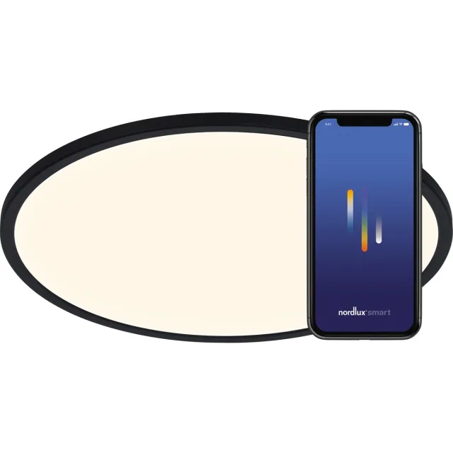Nordlux Oja 42-plafondlamp-smart-IP20-zwart