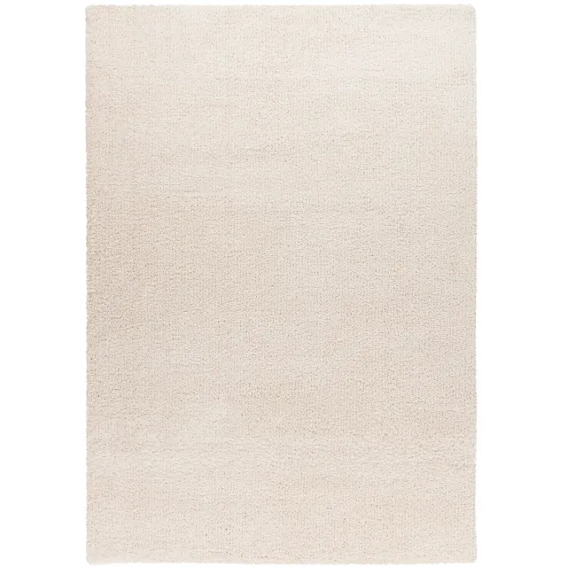 Dutch XXL Hoogpolig Vloerkleed | Tapijt | Dream | Uni | Crème | 120x170 cm