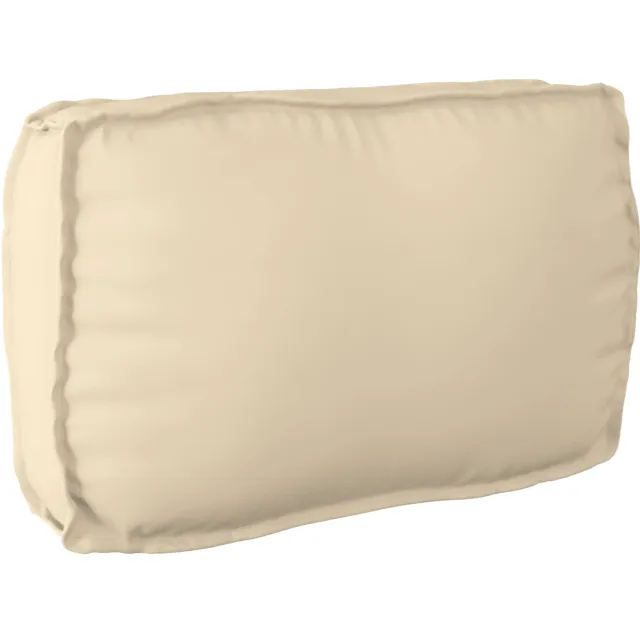 vidaXL Kussen Oxford Stof Beige 70 x 40 x 12 cm
