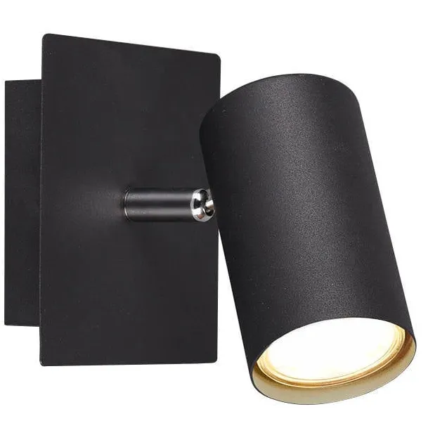 Trio MARLEY - Spot - Zwart mat - excl. 1x GU10 3 W