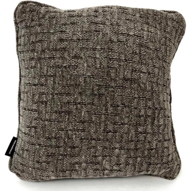 Madison sierkussen 50x50 cm Home rib grey Grijs