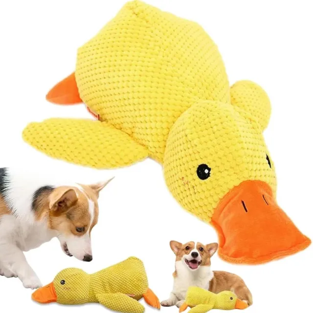 MODFU Knuffelkussen 45 x 38 cm – Sierkussen – Pluche kussen – Bed & Bank – Woonkamer Decoratie – Geel – Eendvorm