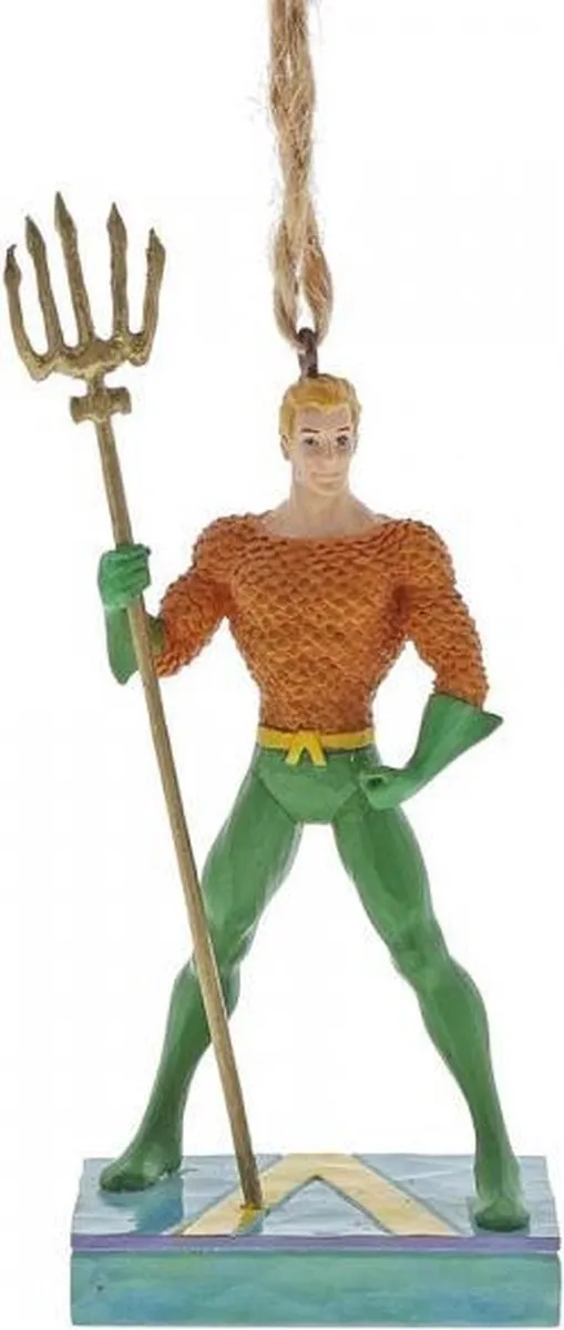 DC Comics by Jim Shore Ornament Kersthanger Aquaman 11 cm Multi