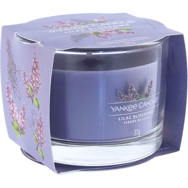 Yankee Candle Lilac Blossoms Votive Candle Paars