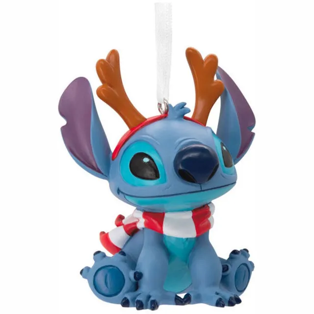 Hallmark Disney Lilo & Stitch Reindeer Christmas Ornament Disney Lilo & Stitch Reindeer Stitch Ornament