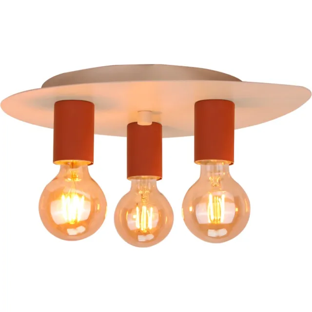 Chericoni Verlichting Chericoni Colorato Plafondlamp - 3-lichts - Rood - Metaal
