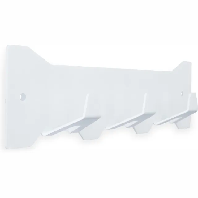 Gorillz Triangle Three - Wandkapstok - 44 x 5,6 x 12 cm - Wit