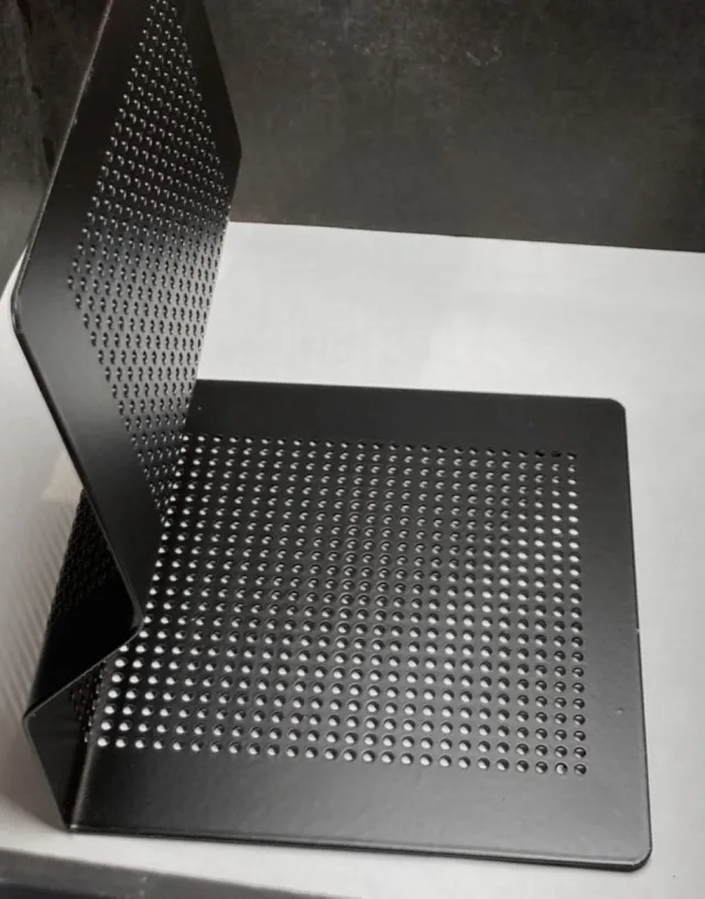 Lannoo Graphics set van 2 metalen boekensteunen - zwart