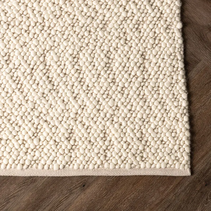 Nest living Rivka wollen vloerkleed gebroken wit - 230 x 160 cm, foto 4