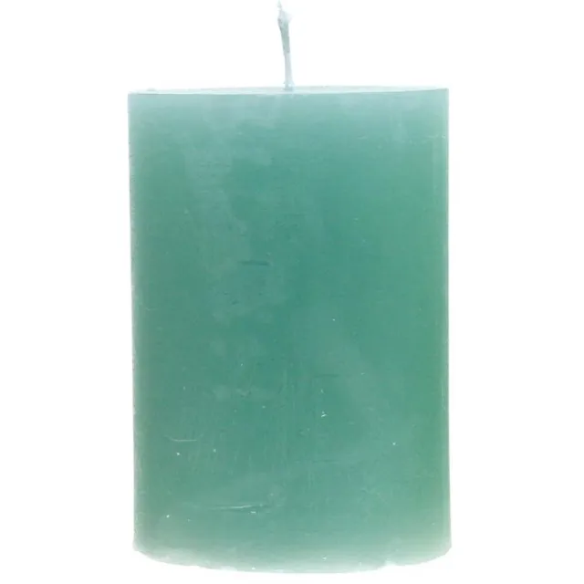 Viana Pilaarkaarsen, effen lichtgroene jade, 70×100mm, 4 stuks - Hoogwaardig groente