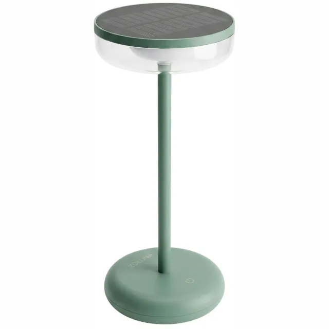 ZOLUNA solar tafellamp Bobbie groen