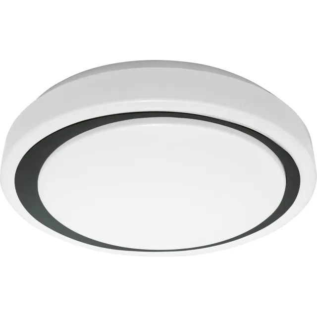 LEDVANCE Armatuur: voor plafond, SMART+ instelbaar wit / 24 W, 22-…24- V, stralingshoek: 11, instelbaar wit, 3-65- K, body materiaal: polymethylmethacrylate (pmma, IP2 Zwarte
