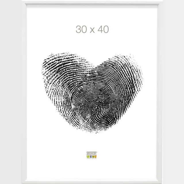Deknudt Frames fotolijst S236K1 - wit hout - voor foto: 30x40 cm