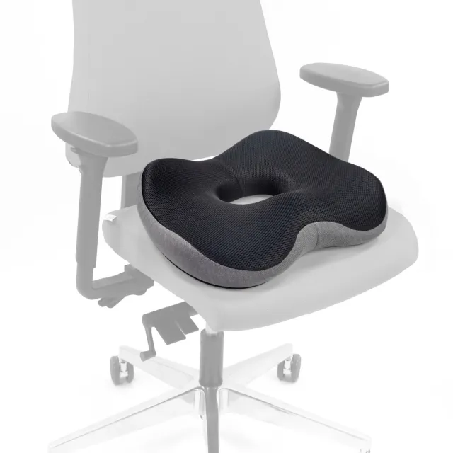 hjh office Zitkussen MEDISIT VI anti-slip en ademend schuim / mesh zwart hjh OFFICE