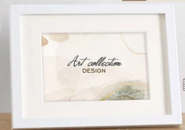 Icar Kunststof Passe-Partout Fotolijst Art Collection Design Wit 13x18