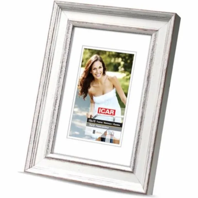Icar Houten Fotolijst Wit DRLZ 13x18 cm