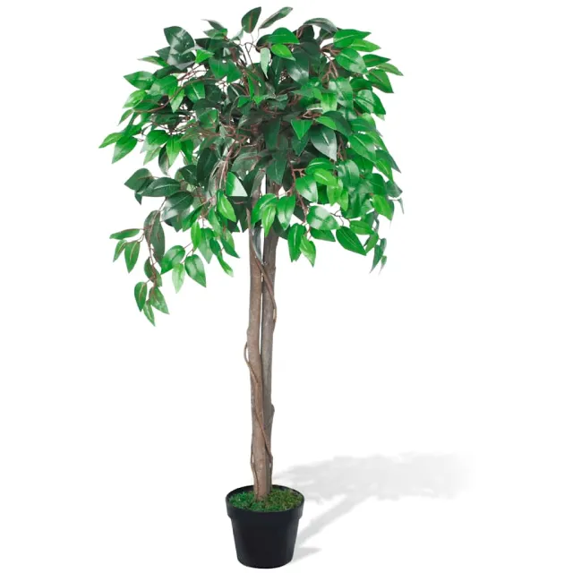 vidaXL Kunst vijgenboom met pot 110 cm Groen