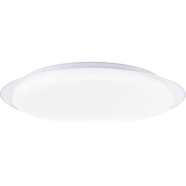 Brilliant LED-wand- en plafondlamp Vittoria G80566A05 woonkamer, slaapkamer kunststof/metaal binnenplafond wit - LED permanent geïntegreerd