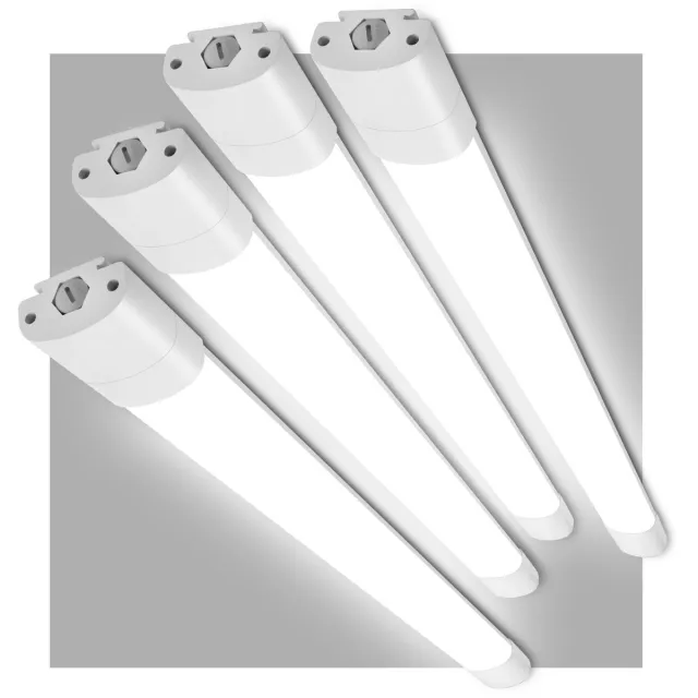 Oraymin 4x LED TL Lamp - 150 cm - 45W - 4000K - IP66 Waterdicht - Doorkoppelbaar Wit